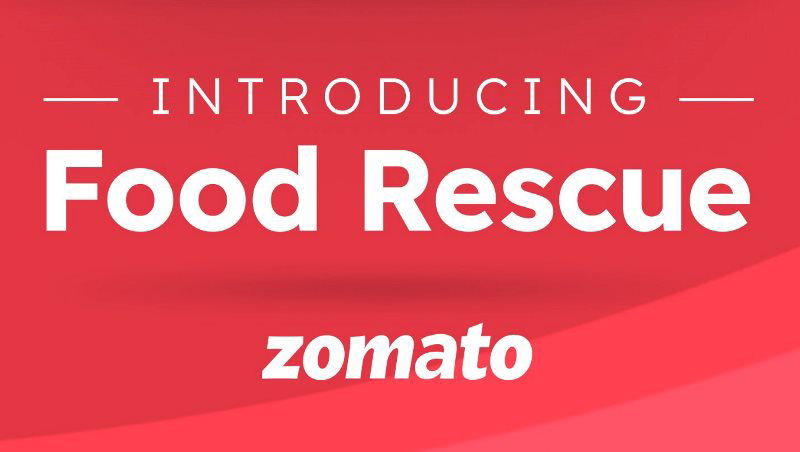 Zomato launches 'Food Rescue' to reduce food wastage