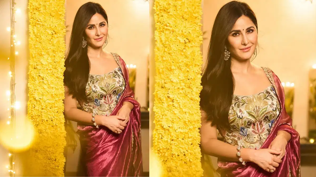 Katrina Kaif stuns in ₹2,75,000 Manish Malhotra attire at Diwali bash, leaves netizens stunned