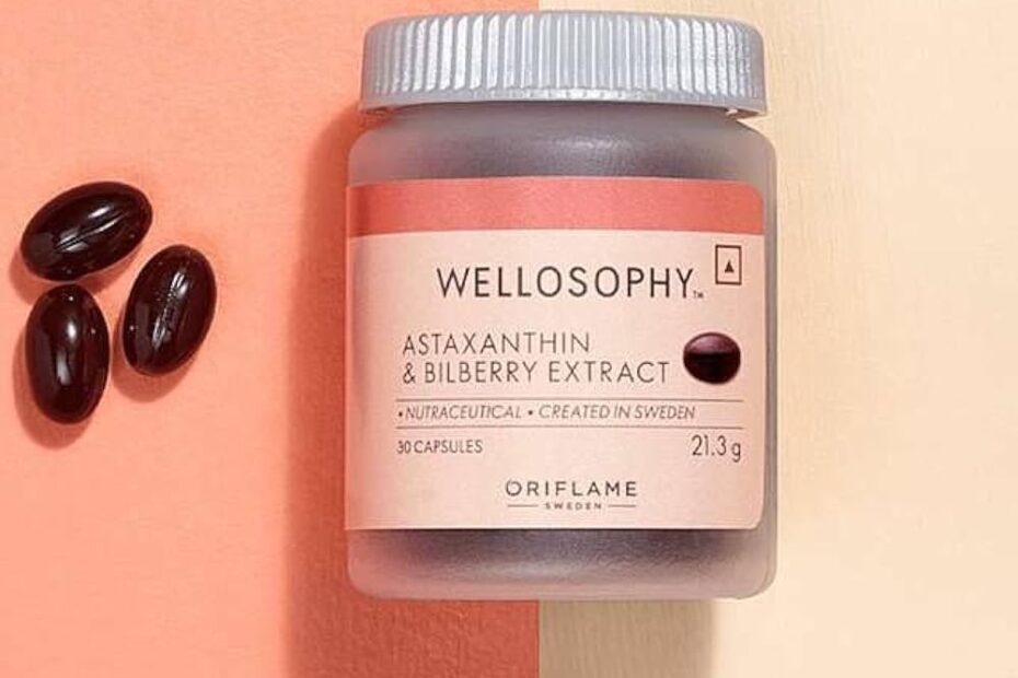 Oriflame Wellosophy Asthaxantin and Bilberry Extract: Review