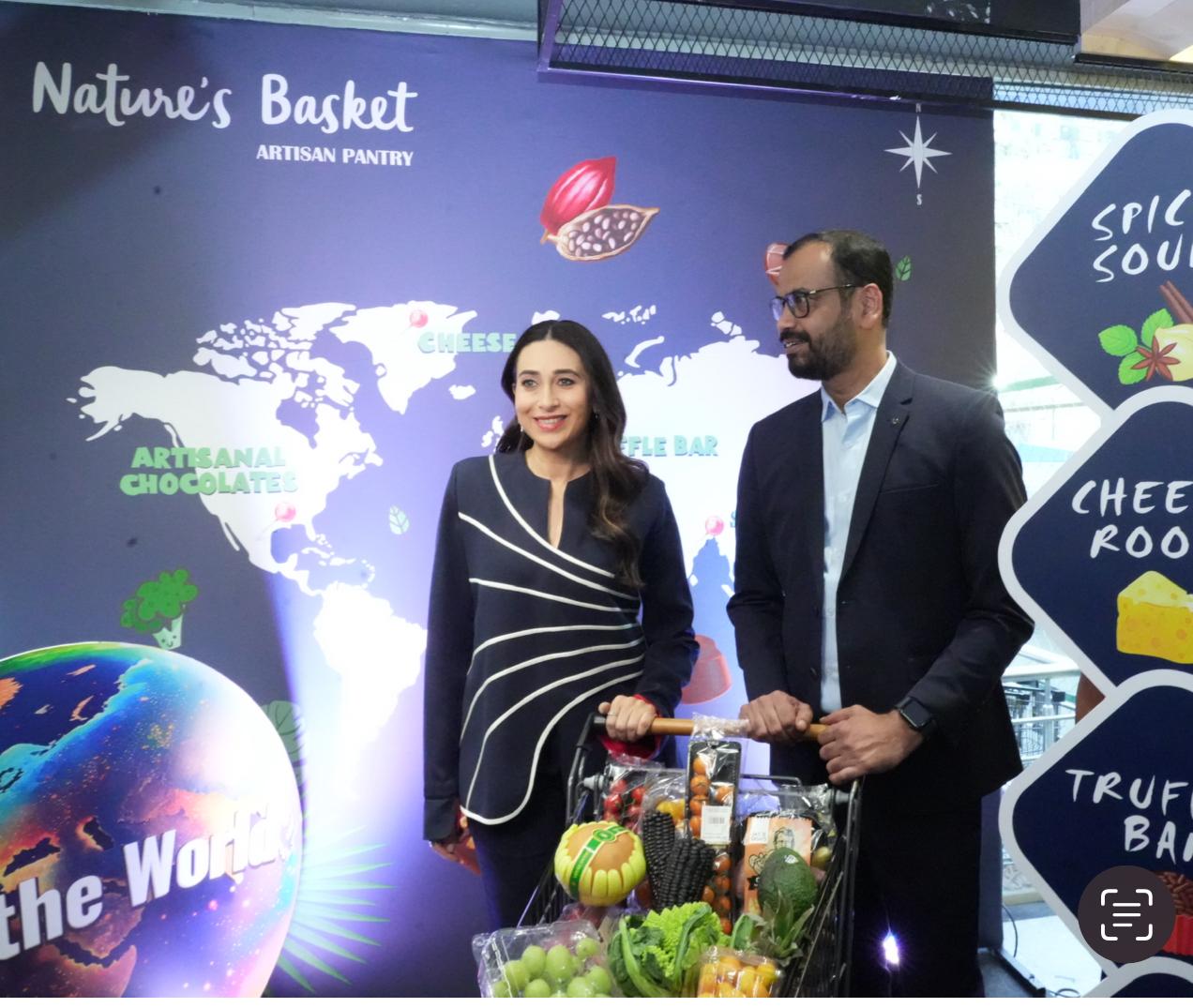 Nature’s Basket Launches Bangalore’s Largest Artisan Pantry Store with Karisma Kapoor