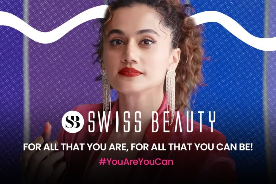 Swiss Beauty Unveils First-Ever Digital Campaign for Swiss Beauty Craze, Featuring Taapsee Pannu