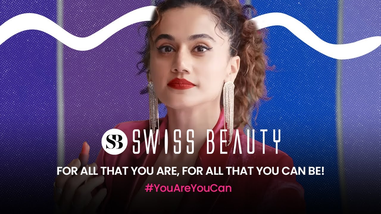 Swiss Beauty Unveils First-Ever Digital Campaign for Swiss Beauty Craze, Featuring Taapsee Pannu