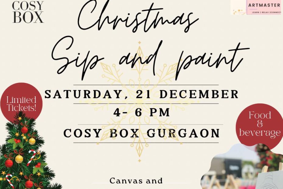 Cozy Box, Gurgaon to Host Exclusive Sip and Paint Workshop