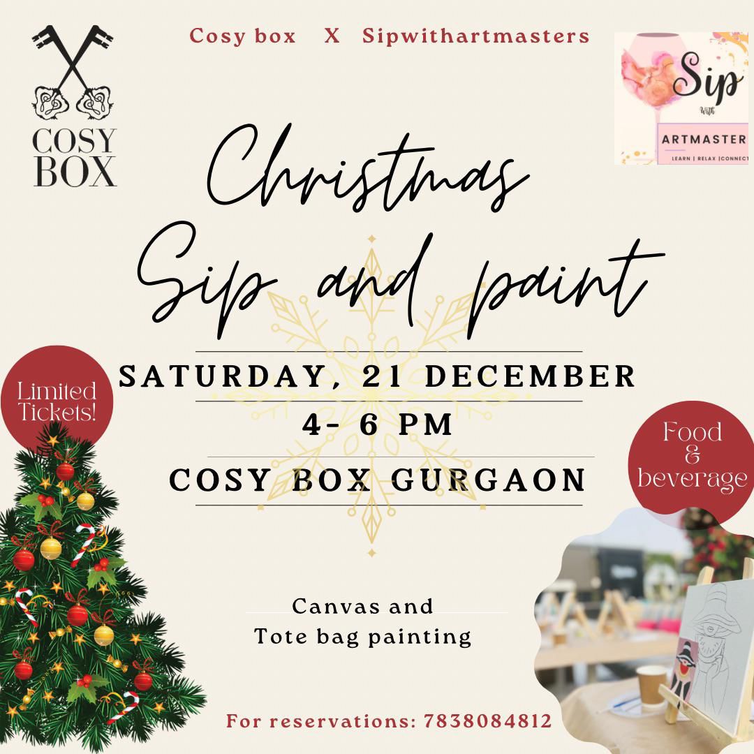 Cozy Box, Gurgaon to Host Exclusive Sip and Paint Workshop