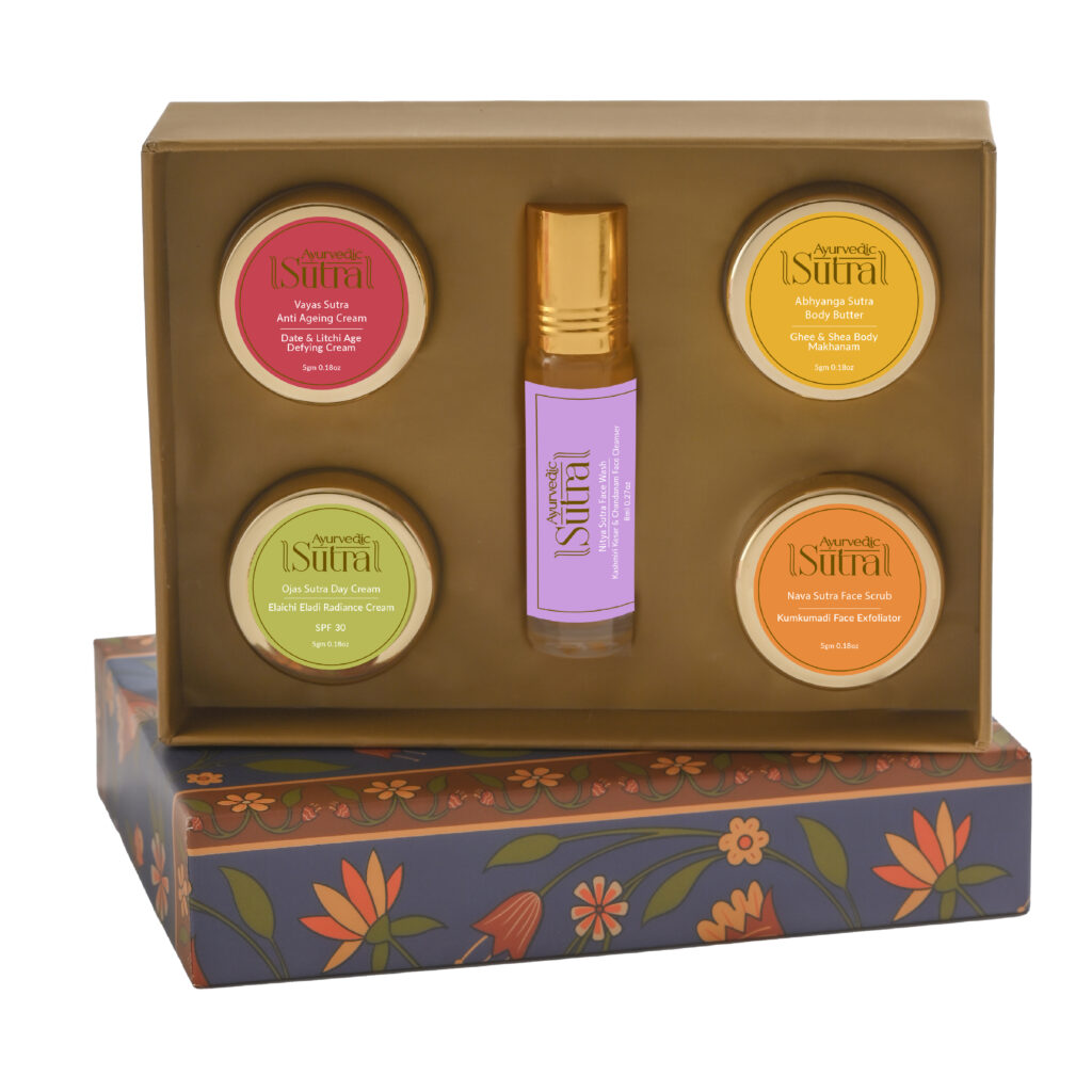 Ayurvedic Sutra Skincare Trial Kit: A Holistic Approach to Radiant Skin