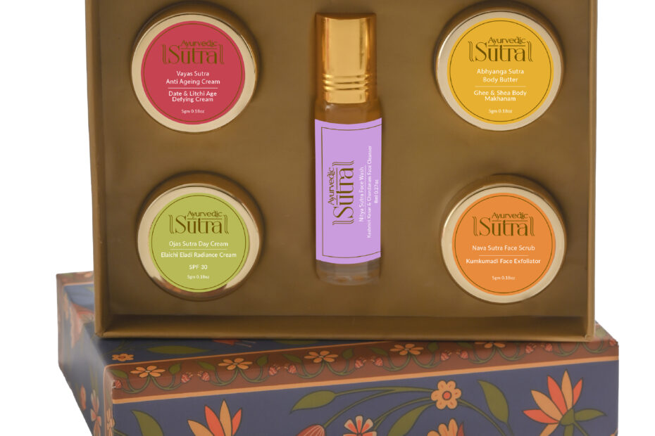 Ayurvedic Sutra Skincare Trial Kit: A Holistic Approach to Radiant Skin