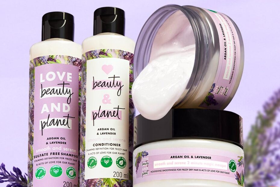 Lavender Luxe: Love Beauty and Planet’s Collection for Frizz-Free Hair and Calming Skin Bliss