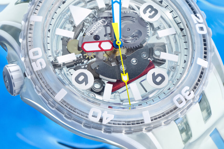 A daring fusion of materials is making waves: Introducing the Swatch SCUBAQUA Collection