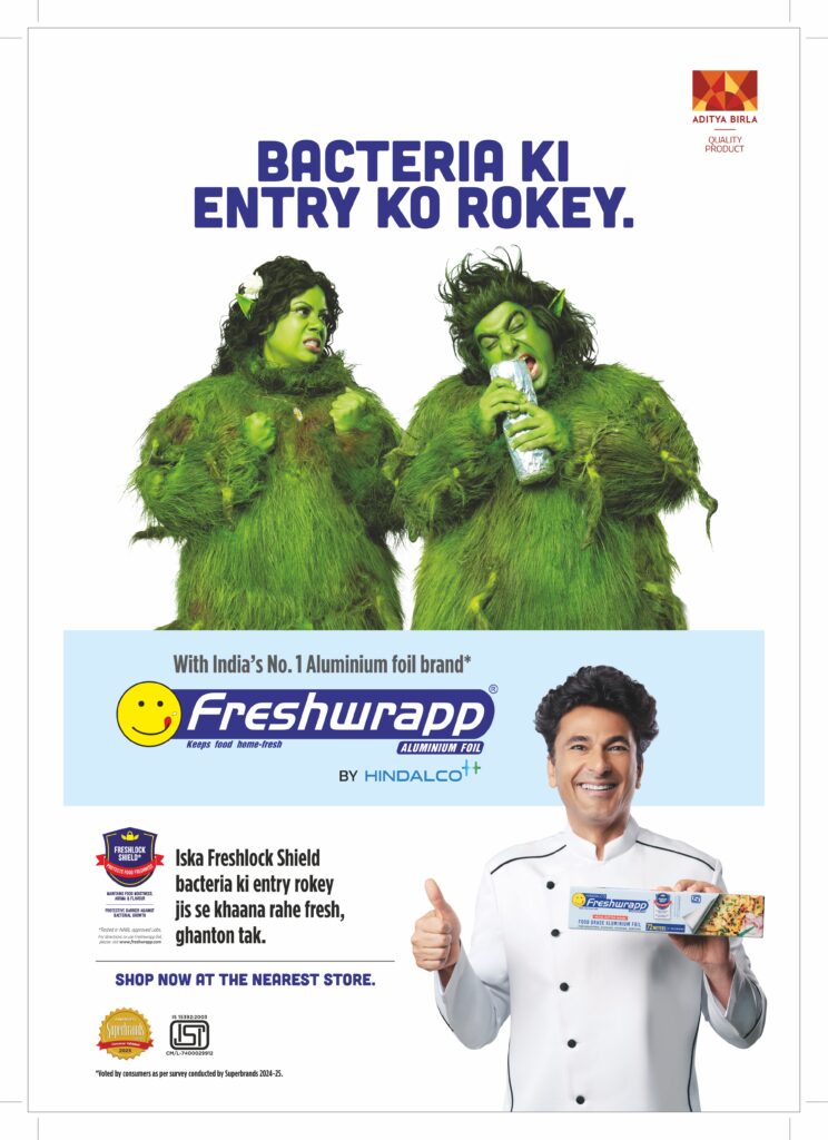 Freshwrapp and Chef Vikas Khanna Launch 'Bacteria Ki Entry Ko Rokey' Campaign to Promote Food Safety in Indian Kitchens